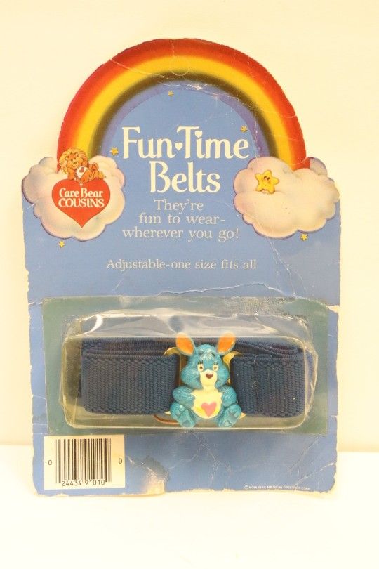 Care Bears Funtime RARE Collectors Swift Rabbit Belt For Sale