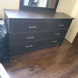 Dresser And Mirror