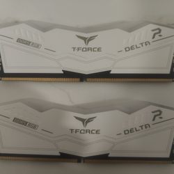DDR5 T force Delta R ,,RGB White Ram Stick 16gb Super Low 