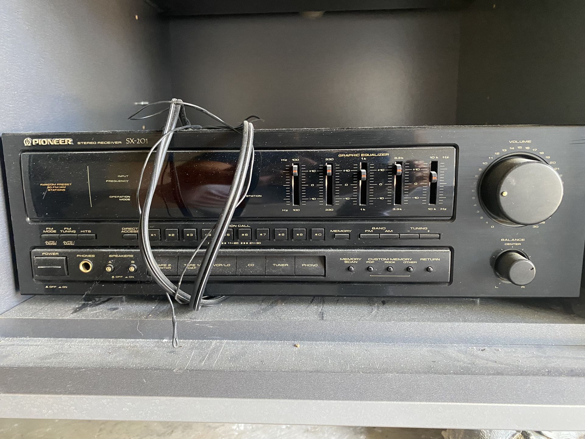 Pioneer Stereo Receiver SX-201