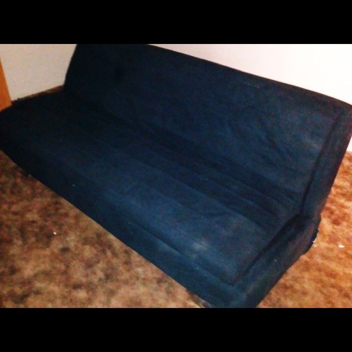 Suede futon