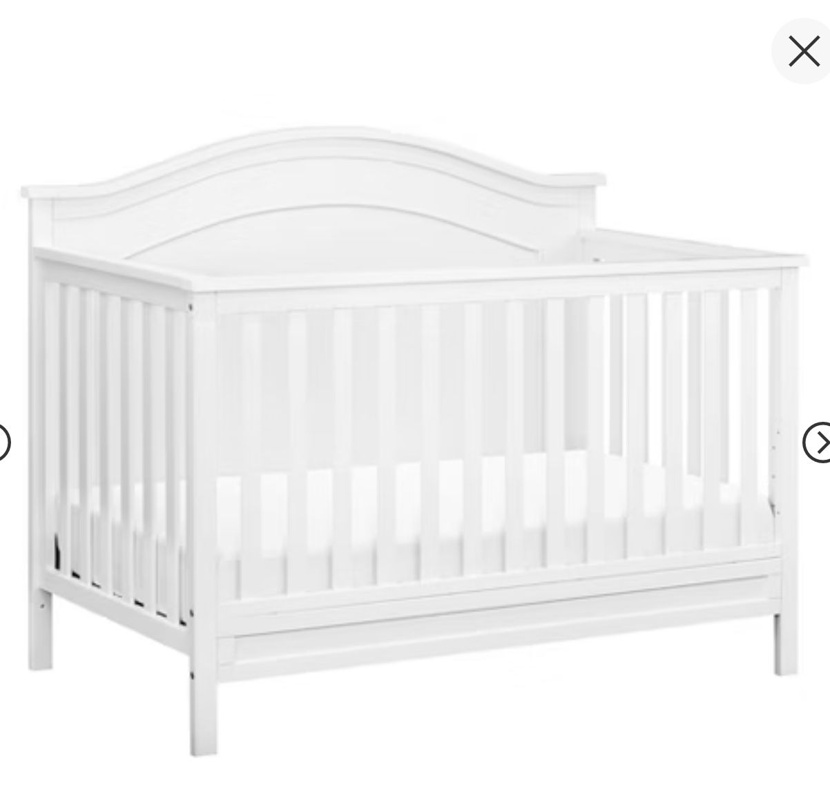 Baby Crib White