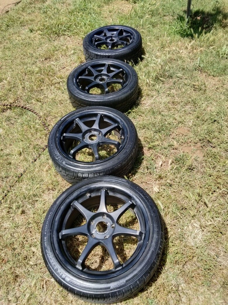 Rims With Tires All 4 for Sale in Oceanside, CA - OfferUp