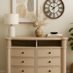 6-Drawer Solid Wood Dresser