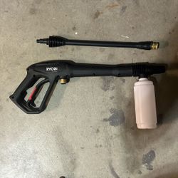 Ryobi Pressure Washer Handle And Foam Canon