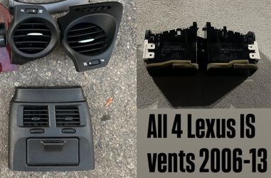 Lexus Is Parts (vents)