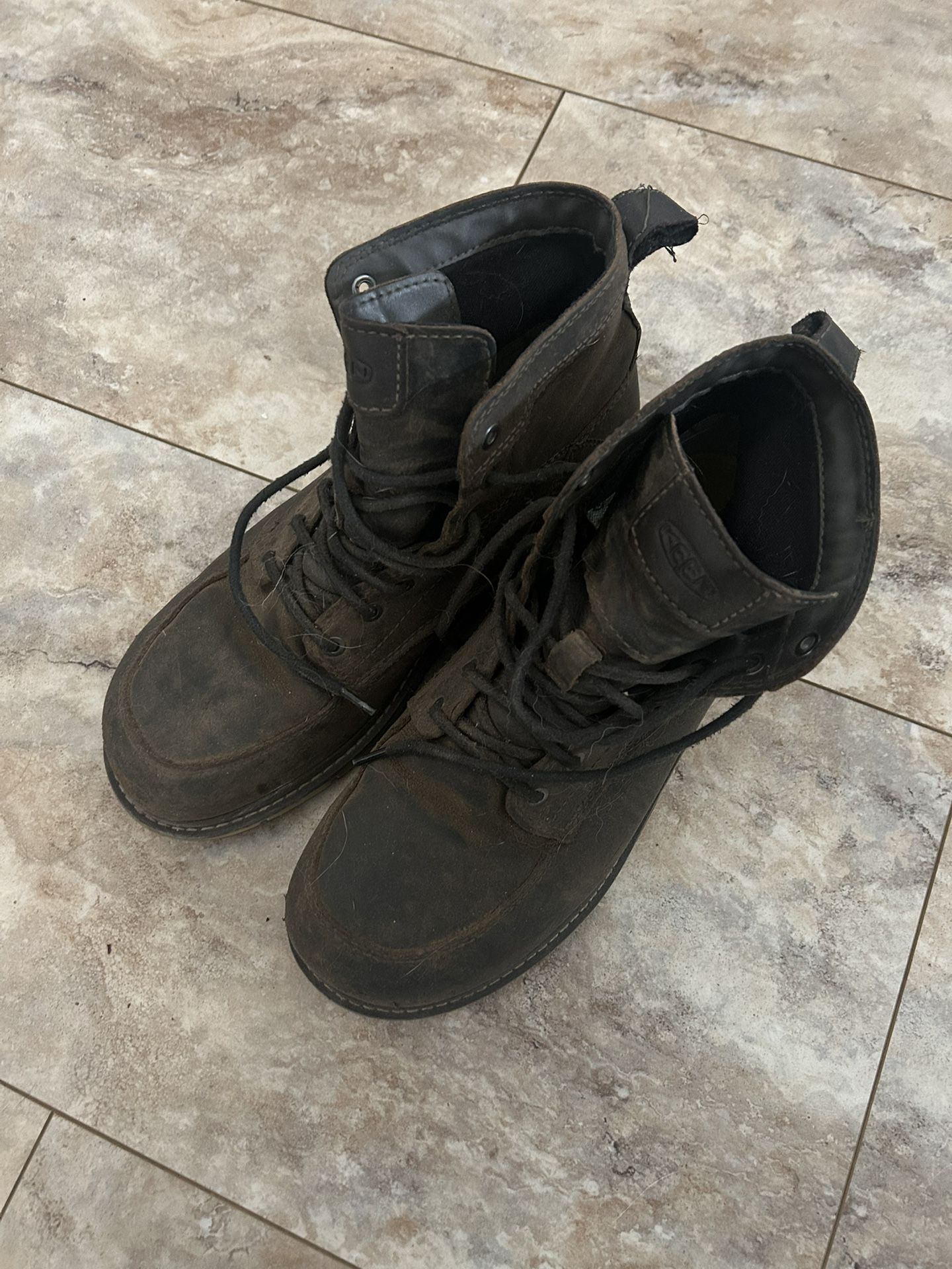 Keen Steel Toe Boots 9.5
