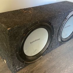Rockford Fosgate 12s Sub Subwoofer Speaker Box Twelve Inch