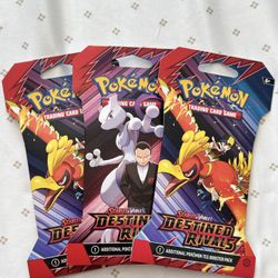  Scarlet & Violet Destined Rivals Sleeve Booster