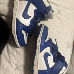 Blue High Top Dunks