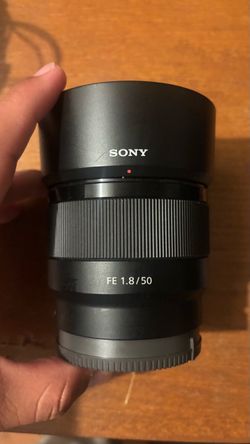 Sony FE 50mm f/1.8 lens