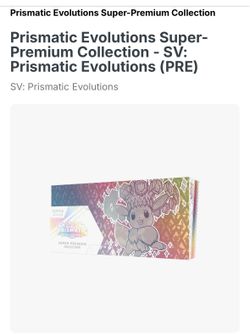 Prismatic Evolutions-Premium Collection