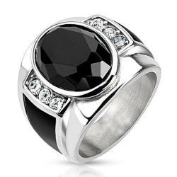 *NEW ARRIVAL* Oval Cut 2.35ct Black Sapphire New Ring Sizes 6 / 8 / 9 / 10 *See My Other 600 Items