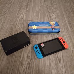Nintendo it comes with the game and the case