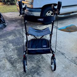 Limed Upright Forearm Rollator