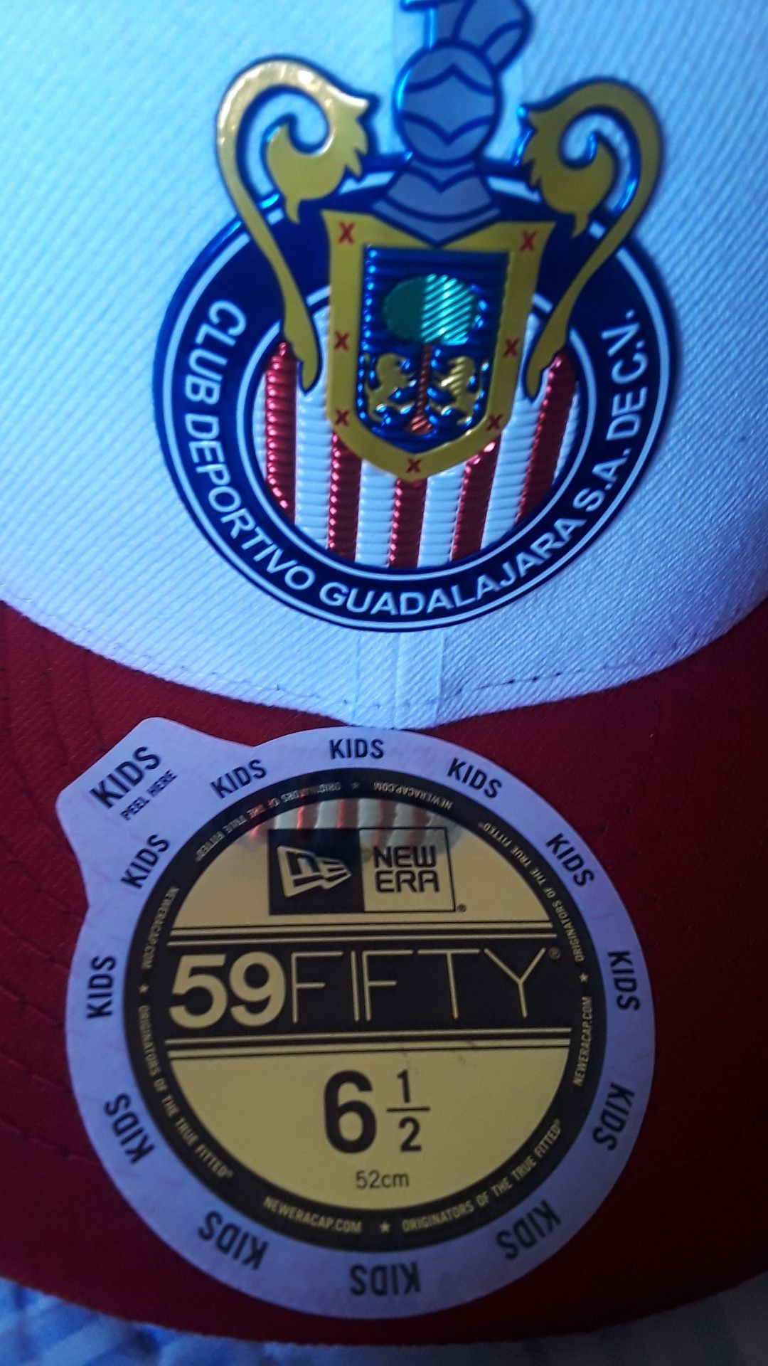 Gorra de chivas para niño , for kid chivas hat