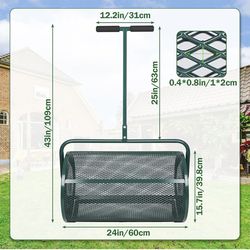 Compost and Peat Moss Spreader