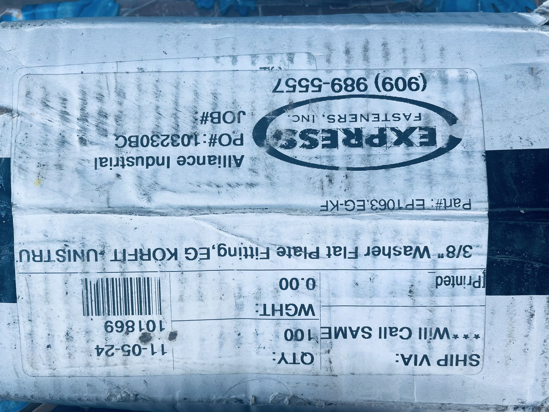 160 Pieces 3/8 Washer Flat Plate