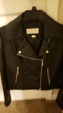 Women's MK leather jacket small