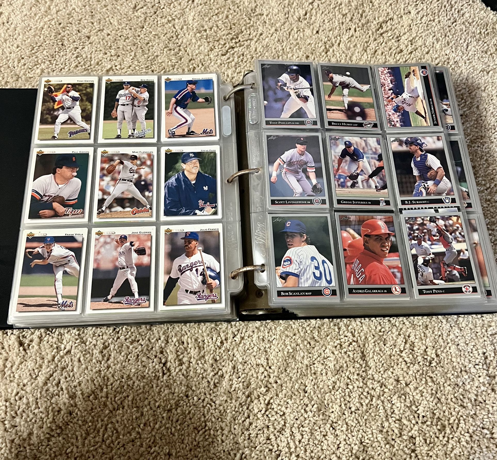 Baseball Card Roughly Over  1000 Cards
