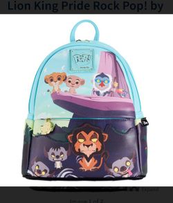 Lion King Funko Loungefly Backpack And Wallet