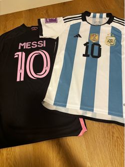 Lionel Messi #10 Inter Miami black and pink Jerseys size Medium