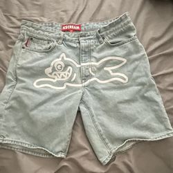 Ice Cream Jean Shorts