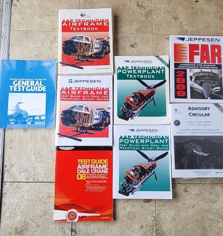Complete Aviation Maintenance Technician Textbook, FAA Test Guide, Oral & Practical Guide