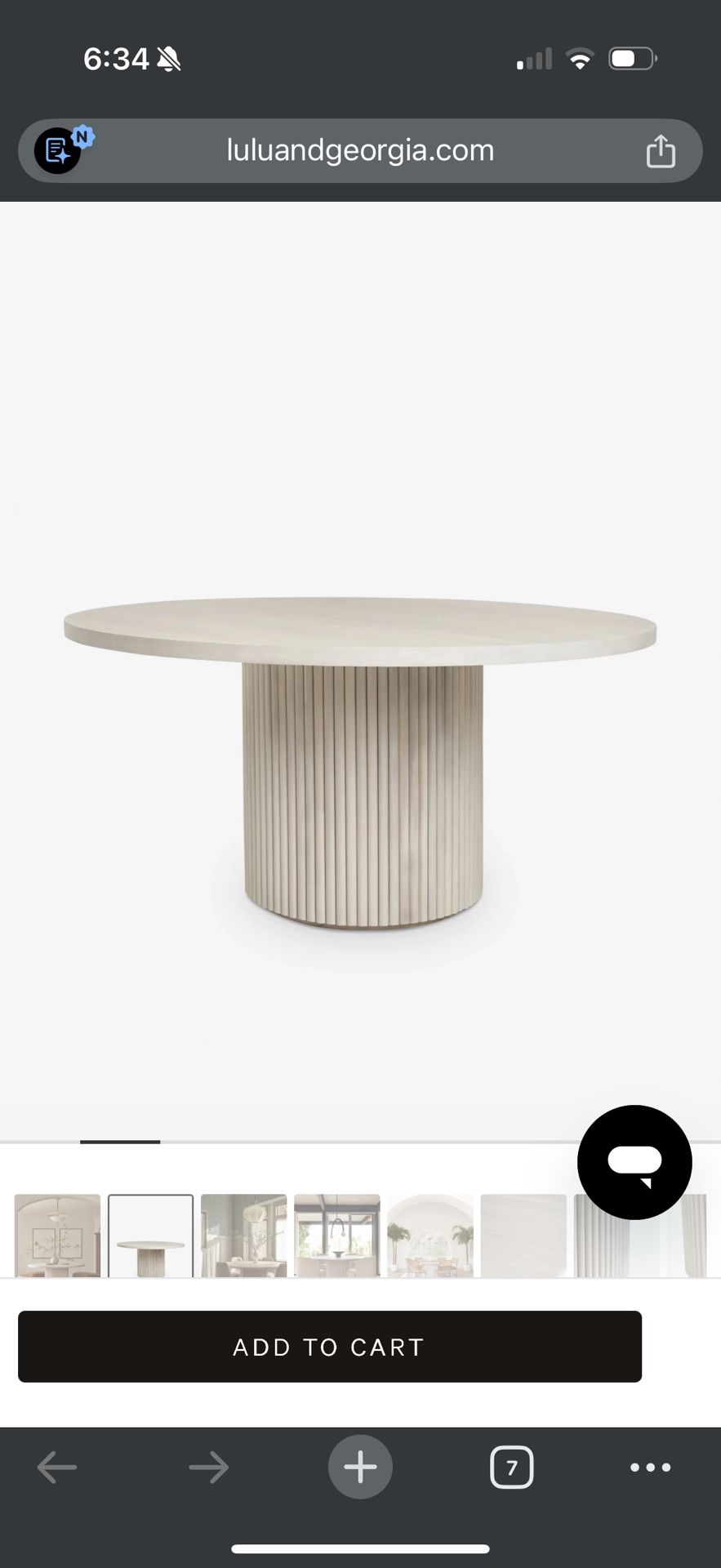 Lulu & George Dining Table - LIKE NEW