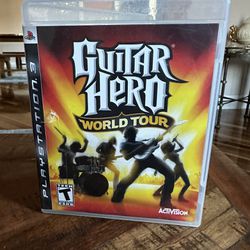 Guitar Hero World Tour Playstation 3 PS3 Video Game Complete