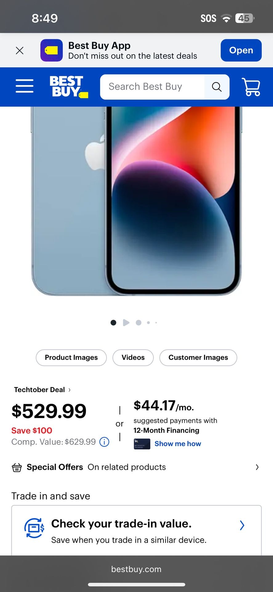 iPhone 14 Perfect Condition