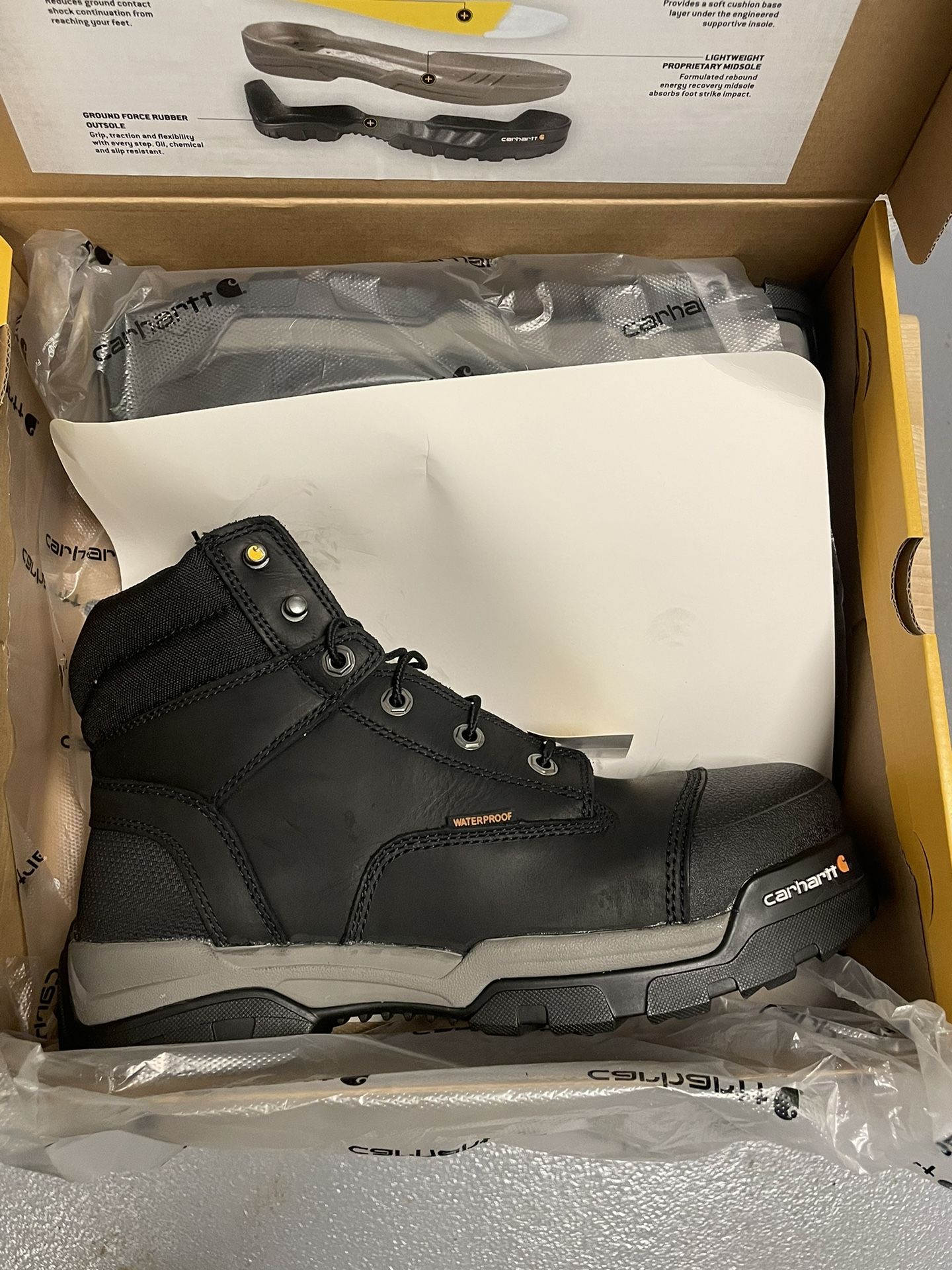 Carhartt steel Toe Waterproof Work Boot