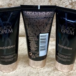 Black Opium YSL Yves Saint Laurent 3X Shimmering Moisture Fluid For Body 1.6 Fl. Oz. 50 Ml.