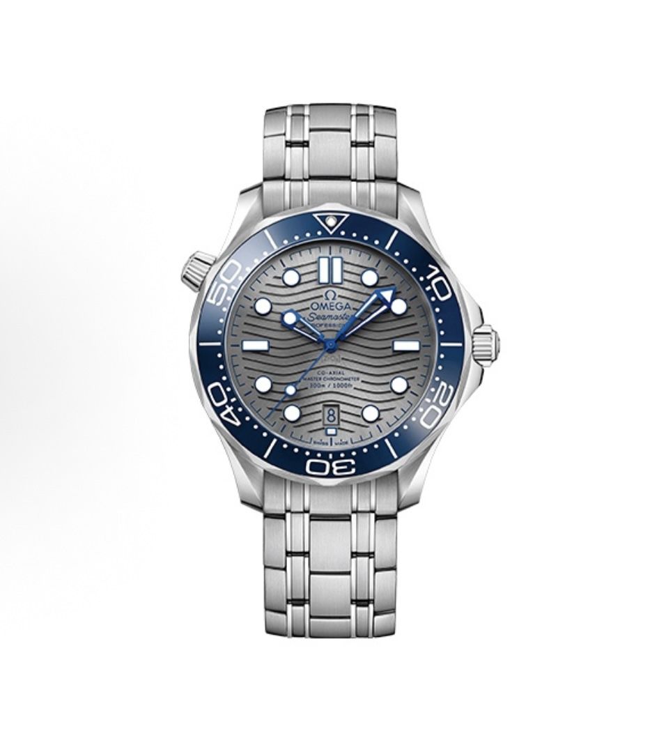 OMEGA Seahorse Series 300m Diving Watch Automatic Mechanical Movement Calendar Waterproof Anti-magnetic Multi-function Men's(p452)