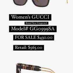 WOMEN’s Gucci BRAND NEW