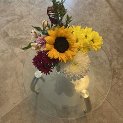Temper Glass End Tables 