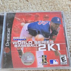 World Series Baseball 2K1 (Sega Dreamcast, 2000) CIB Complete, TESTED