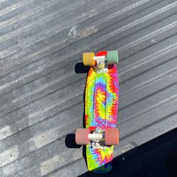Tie Die Penny Board Skateboard 