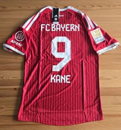 (XL, 2XL, 3XL) Kane 9 - Bayern Munich 2026/27 Home Red Player Jersey