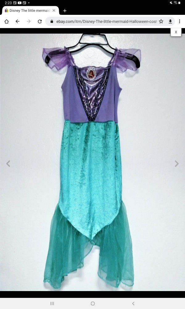 Disney The Little Mermaid Halloween Costume.