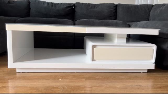 Modern White Coffee Table