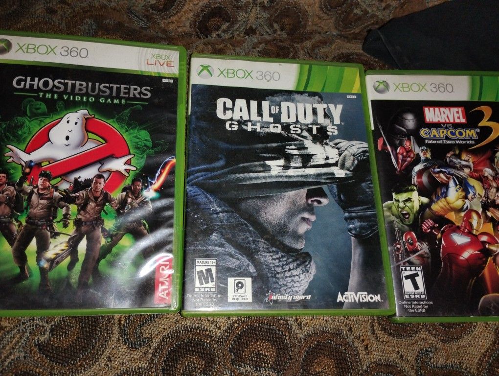 XBOX 360 GAMES $10 EACH