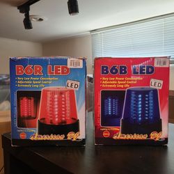 American DJ B6R & B6B Led Beacon Lights 