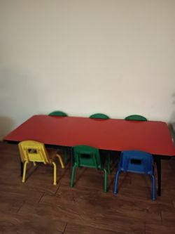 Table And 6 Chairs 