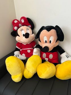 Mini & Mickey Plush Dolls