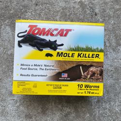 Tomcat Mole Killer, 10 Baits/pack EPA Number - 90780-2