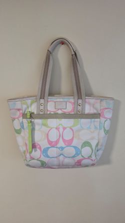 Coach Hampton Scribble Multicolor
