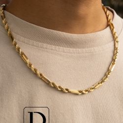 10k & 14k Yellow Gold Various Style Chains 