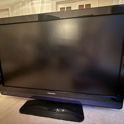 Magnavox 42-inch LCD HDTV with a built-in Blu-ray DVD player model number 42MD459B/F7