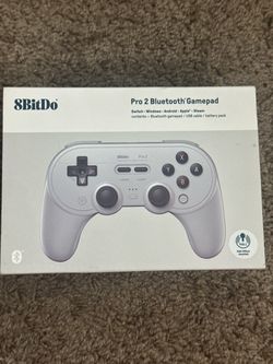 8BitDo Pro 2 Bluetooth Gamepad - Gray